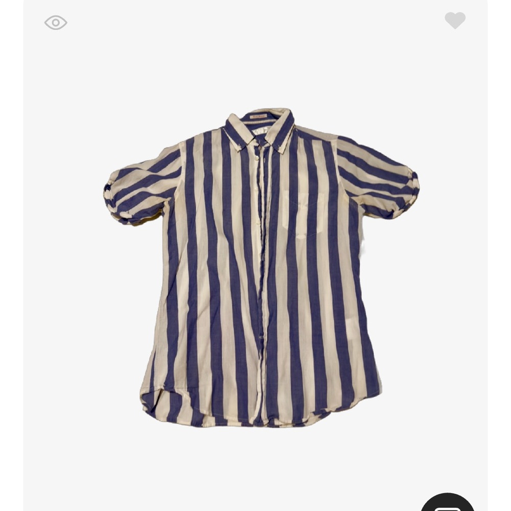 Gant Striped Blue and White Shirt - Picture 1 of 1